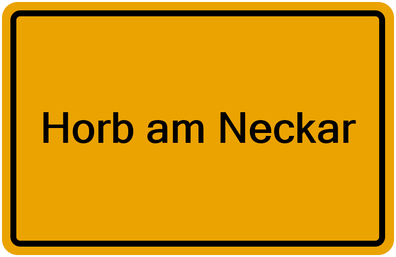 Handelsregister Horb am Neckar
